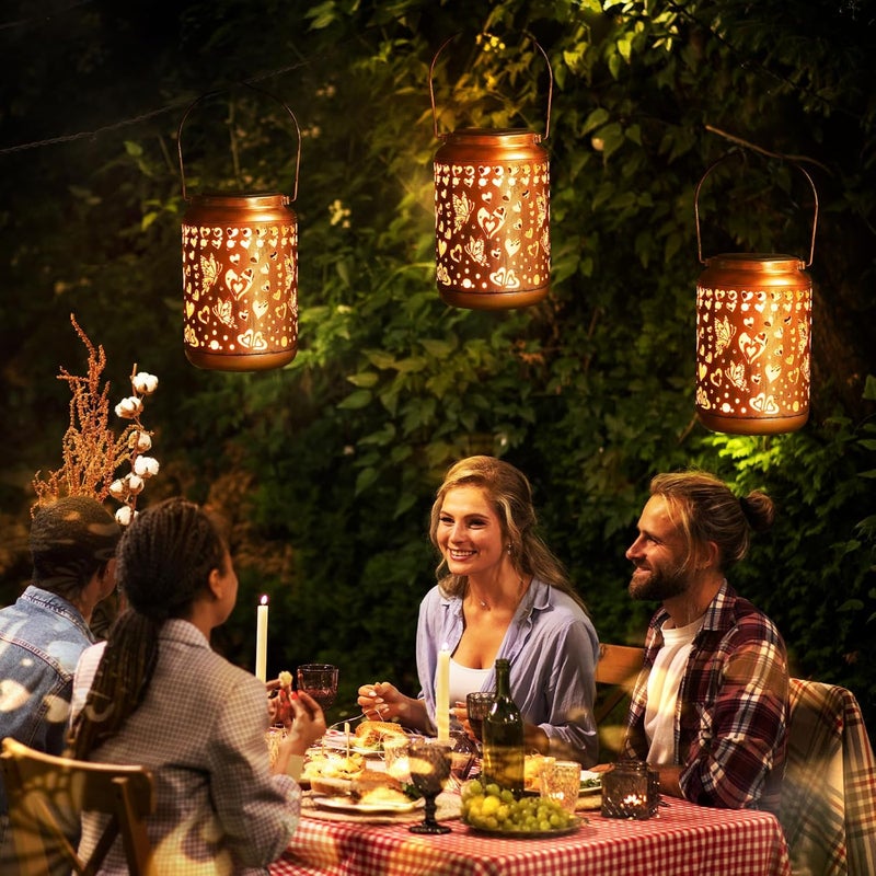 Buwheekoki Solar Lanterns Outdoor, Love Mom Lantern Garden Decor Waterproof Decor Light Hanging Solar Lights Yard Decor, Christmas Gifts, Gifts for Women, Gifts for Mom, Gifts for Grandma - Image 5